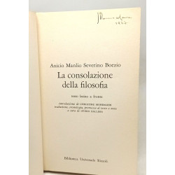 La consolazione della filosofia