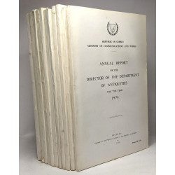 Annual report of the director of the department of antiquites 11...