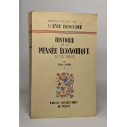 Histoire de la pensée économique au XXe siècle - tome 1