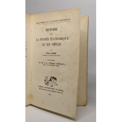 Histoire de la pensée économique au XXe siècle - tome 1