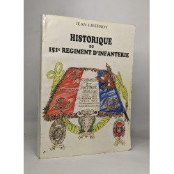 Historique du 151e regiment d'infanterie