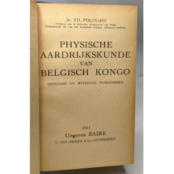 Physische aardrijkskunde van Belgisch Kongo