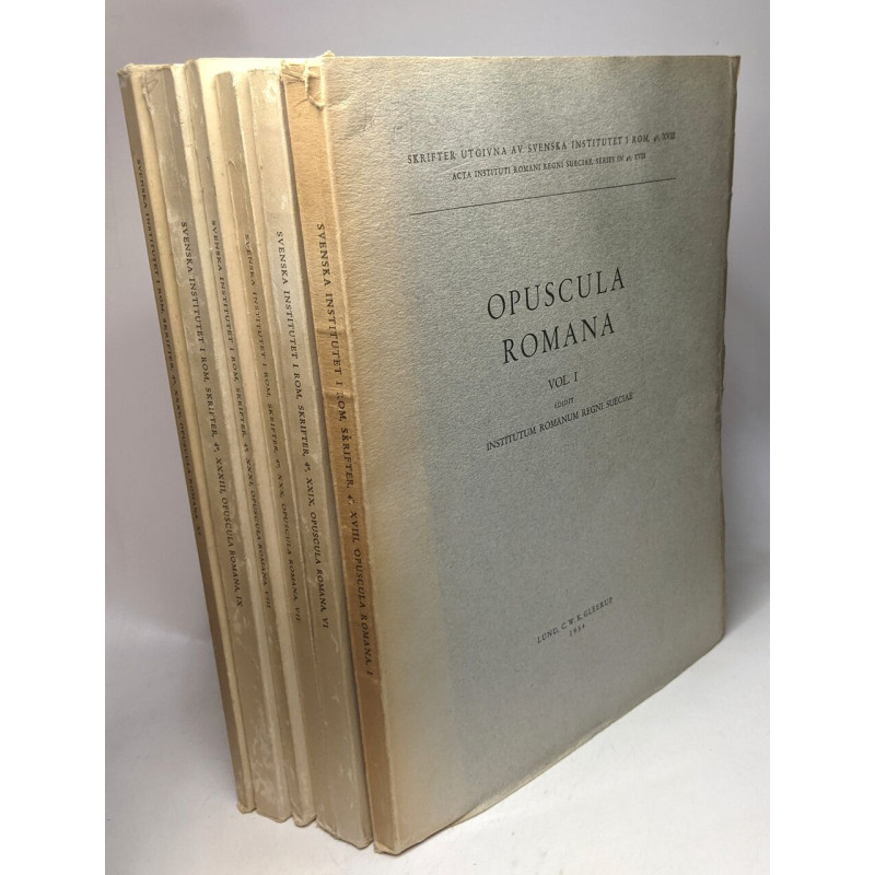Opuscula Romana Institutum romanum regni sueciae - VOL. I (1954)+...