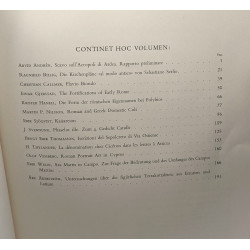 Opuscula Romana Institutum romanum regni sueciae - VOL. I (1954)+...