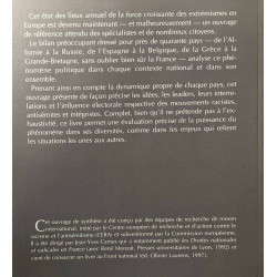 Les extérmismes en Europe - Etat des lieux 1998