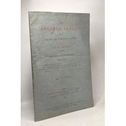 La mélopée antique dans le chant de l'église latine - second...