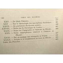 Études d'épigraphie et d'Histoire grecques - TOME I + TOME II
