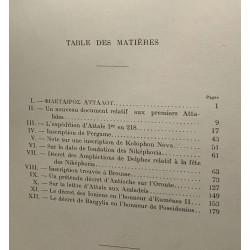 Études d'épigraphie et d'Histoire grecques - TOME I + TOME II
