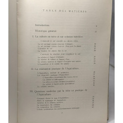 L'agriculture ses bases scientifiques et techniques sa portée...
