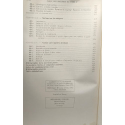 Cours de Mathématiques Tome II : Fonctions analytiques équations...