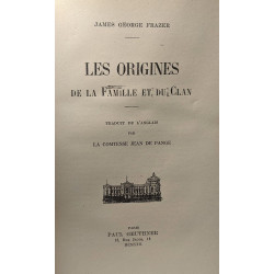 Les origines de la famille et du clan - annales du musée Guimet -...