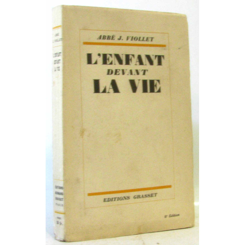 L'enfant devant la vie