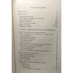 La "lectura ordinaria super sacram scripturam" attribuée à Henri...