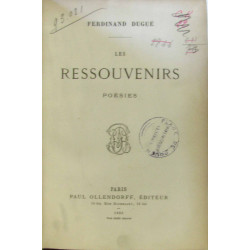 Les ressouvenirs poésies