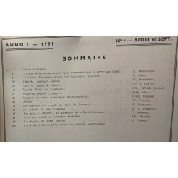 Reflets du tourisme - Aout-Sept 1951 n°4 anno 1