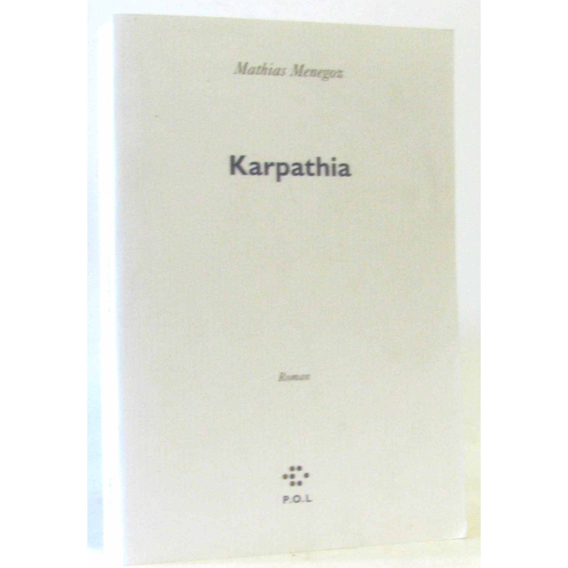 Karpathia - Prix Interallié 2014