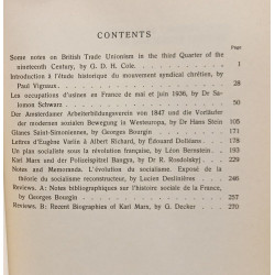 International Review for Social History - VOLUME I II II...