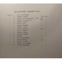 Sculpture médiévale peinture céramique grecque - collection Abbé...