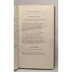 Oeuvres de stanislas de boufflers en 2 tomes