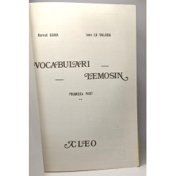 Vocabulari Lemosin - Prumiera part - 9000 mots et expressions...