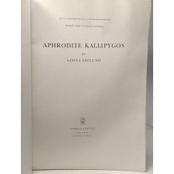 Aphrodite Kallipygos - acta universitatis stockholmiensis