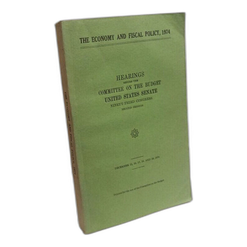 Hearings before the committee on the budget United states senate -...