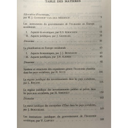 Les institutions juridiques du gouvernement de l'économie dans les...