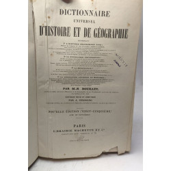 Dictionnaire universel d'Histoire et de Géographie - nouvelle...