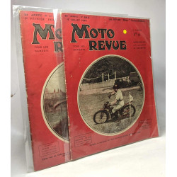 Moto Revue - 2 numéros: N°643 6 juillet 1935 + N°673 1er février 1936