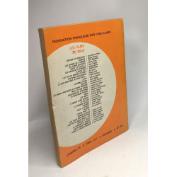 Cinéma 74 numéro 184 La comédie musicale américaine George Cukor...