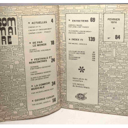 Cinéma 74 numéro 184 La comédie musicale américaine George Cukor...