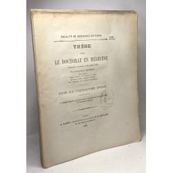 Étude sur l'uréthrotomie interne / Thèse pour le doctorat en...