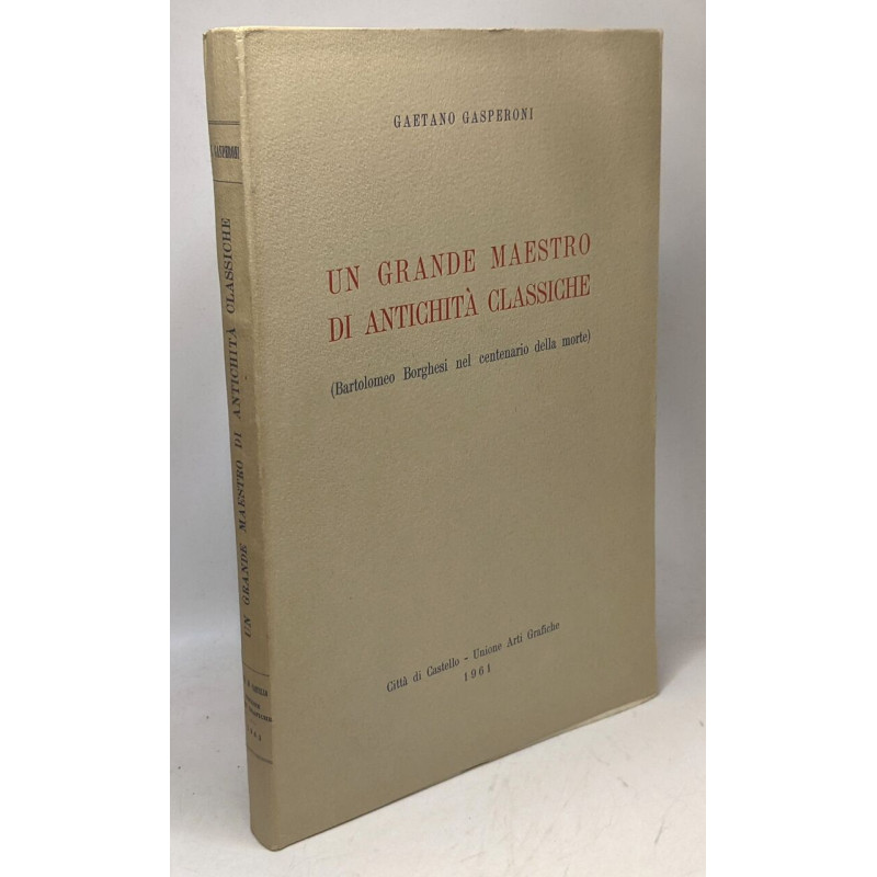 Un grande maestro di antichità classiche (Bartolomeo nel...