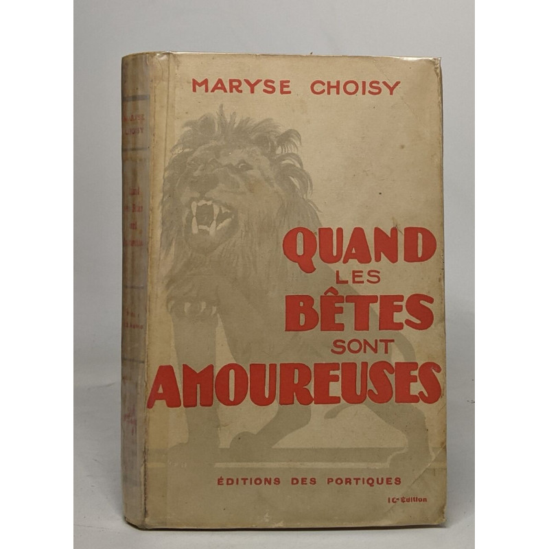 Quand les bêtes sont amoureuses