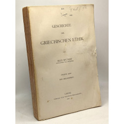 Geschichte der griechischen ethik - zweiter band der hellenismus