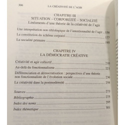 La créativité de l'agir