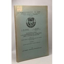 Introduction à la morphologie comparée des langues romanes - TOME...