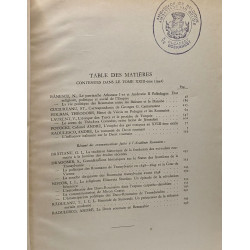 Bulletin de la section historique ( TOME XXIII. 1942) académie...