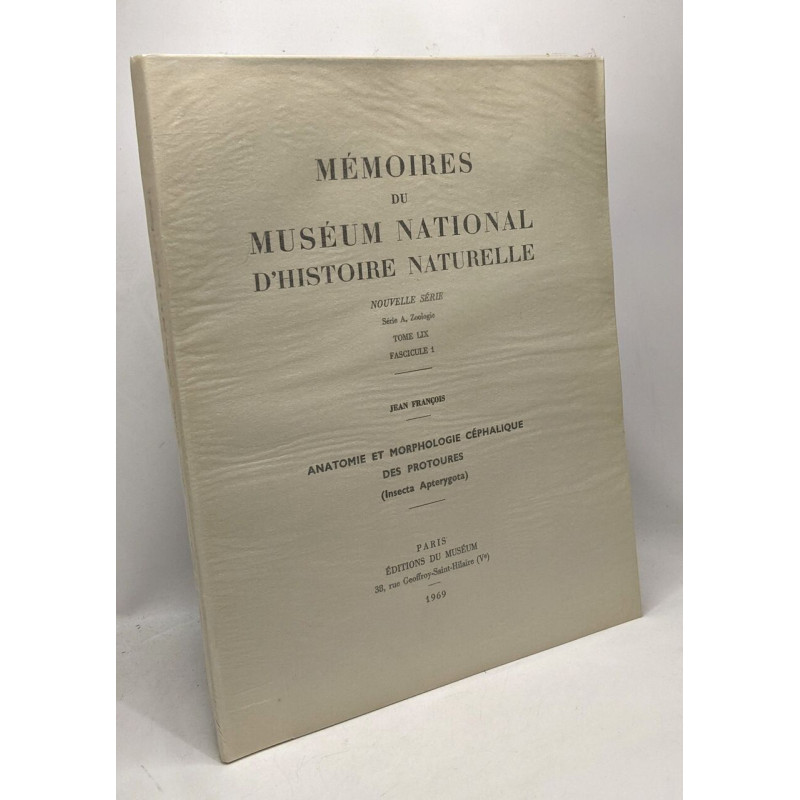 Anatomie et morphologie céphalique des protoures (insecta...