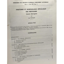 Anatomie et morphologie céphalique des protoures (insecta...