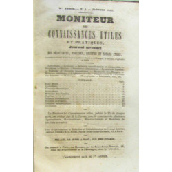Moniteur des connaissances utiles et pratiques 2e année n°1 au n°12