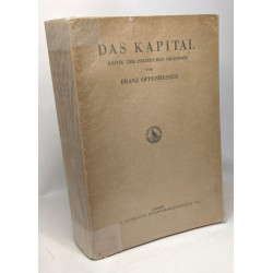 Das kapital kritik der politischen ökonomie - ein kurzgefasstes...