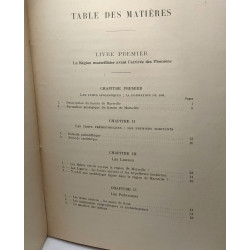 Massalia - TOME PREMIER / histoire de marseille dans l'antiquite...
