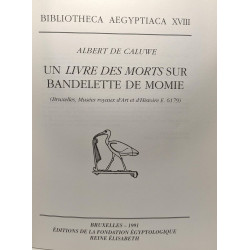 Un livre des morts sur bandelette de momie - bibliotheca...