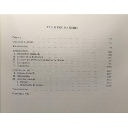Un livre des morts sur bandelette de momie - bibliotheca...