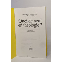 Quoi de neuf en théologie