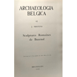 Sculptures Romaines de Buzenol --- Archaeologia Belgica - 42 -