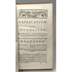 Explication des évangiles des dimanches et de quelques-unes des...