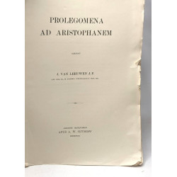 Prolegomena ad aristophanem - scripsit