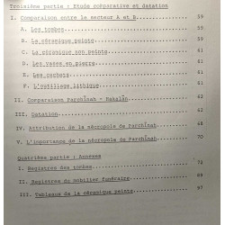 La nécropole de Dum Gar Parchinah (rapport préliminaire) - VOL. 1:...